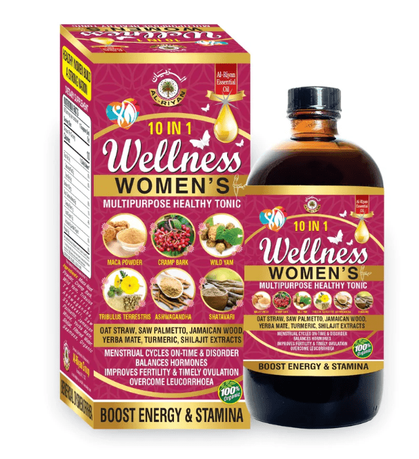 AL-RIYAN 10 In 1 Women's Wellness Health Tonic Bitter 16oz
