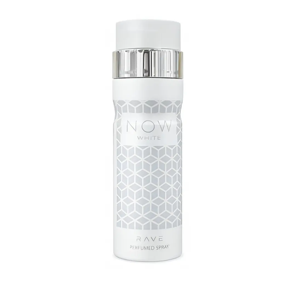 Rave NOW WHITE Perfumed Body Spray 200ml 1ct