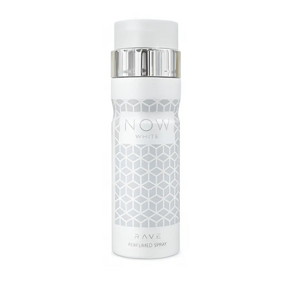 Rave NOW WHITE Perfumed Body Spray 200ml 1ct