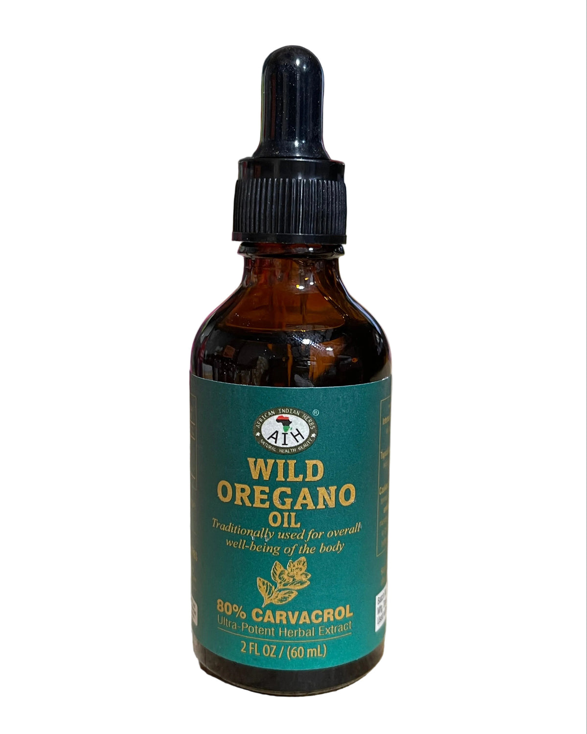 African Indian Herbs Wild Oregano Oil 2floz Bottle