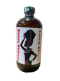 African Indian Herbs Women Wellness Living Bitter bottle with white label and a woman’s silhouette