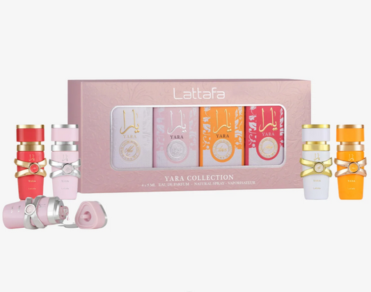 Lattafa My Yara Collection 4ct 5ml Perfumes