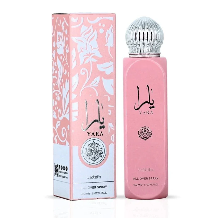 Lattafa All Over Spray Yara 150ml Body Spray